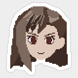 Final Fantasy VII - Tifa Lockhart (Pixelated #2) Sticker